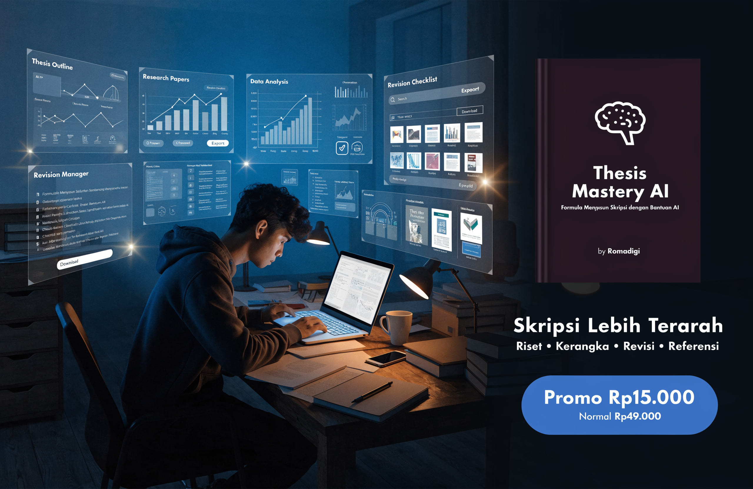 Thesis Mastery Digital: Formula Menyusun Skripsi Lebih Cepat dengan Bantuan Digital